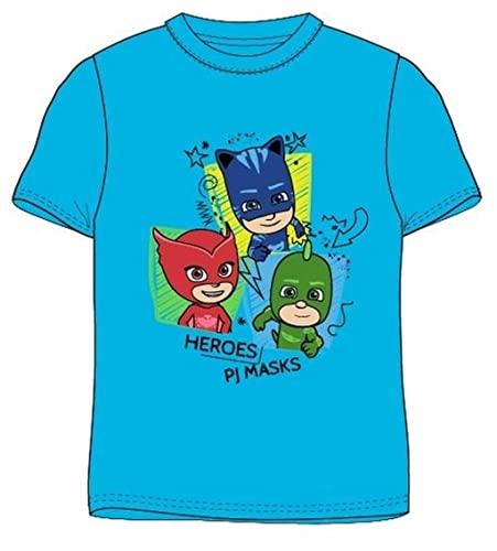 PJ Masks Jungen T-Shirt | Kinder Kurzarm Shirt - Palleon
