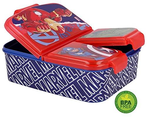 Kinder Brotdose, Lunchbox, Sandwichbox, FrühstücksBox, Brotbox, Vesperdose BPA frei - ideal für Schule, Kindergarten