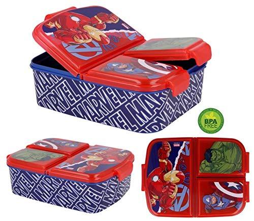 Kinder Brotdose, Lunchbox, Sandwichbox, FrühstücksBox, Brotbox, Vesperdose BPA frei - ideal für Schule, Kindergarten