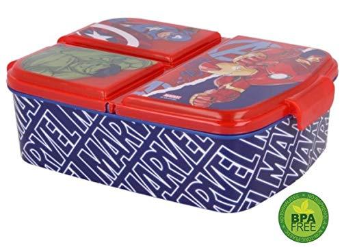 Kinder Brotdose, Lunchbox, Sandwichbox, FrühstücksBox, Brotbox, Vesperdose BPA frei - ideal für Schule, Kindergarten