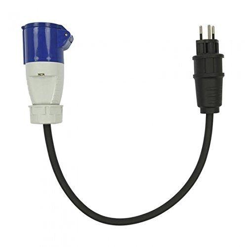ProPlus Adapterkabel vom Schweizer Stecker zu CEE 40 cm 16A / 230 V - Palleon