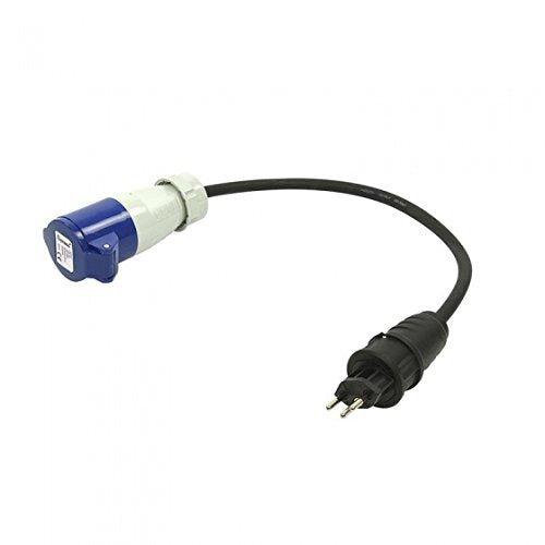 ProPlus Adapterkabel vom Schweizer Stecker zu CEE 40 cm 16A / 230 V - Palleon