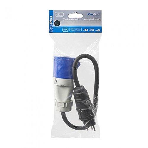 ProPlus Adapterkabel vom Schweizer Stecker zu CEE 40 cm 16A / 230 V - Palleon