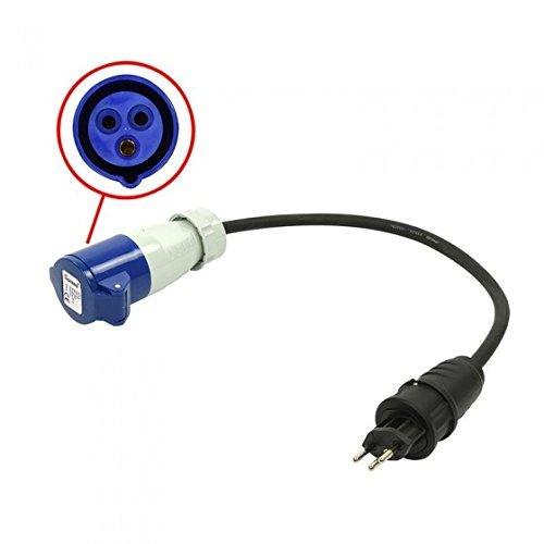 ProPlus Adapterkabel vom Schweizer Stecker zu CEE 40 cm 16A / 230 V - Palleon